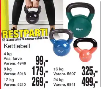 Harald Nyborg Kilberry kettlebell tilbud