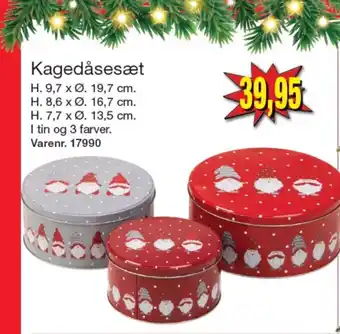 Harald Nyborg Ukendt kagedåse tilbud
