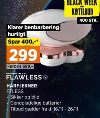 Power Flawless hårfjerner tilbud