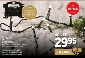 Din Isenkræmmer Conzept lyskæder tilbud
