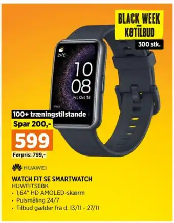 Power Huawei smartwatch tilbud