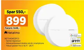 Netatmo røgalarm