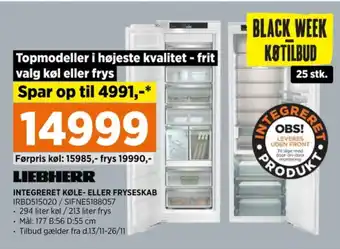 Liebherr fryseskab