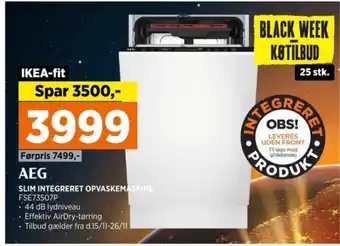 Power Aeg opvaskemaskine tilbud