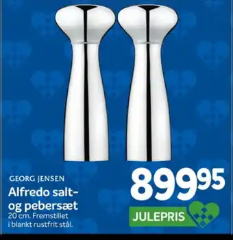 Din Isenkræmmer Georg jensen salt og peber-sæt tilbud