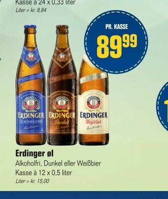 Otto Duborg Erdinger øl tilbud