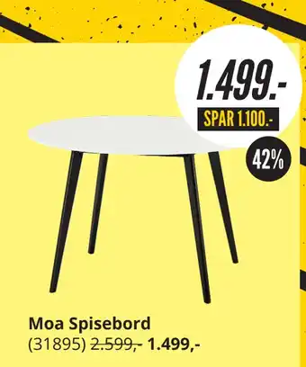 My Home Moa spisebord tilbud