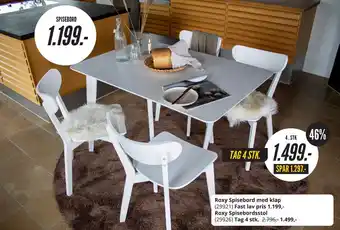 My Home Roxy spisebordsstol tilbud
