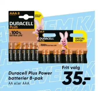 Bilka Duracell batterier tilbud