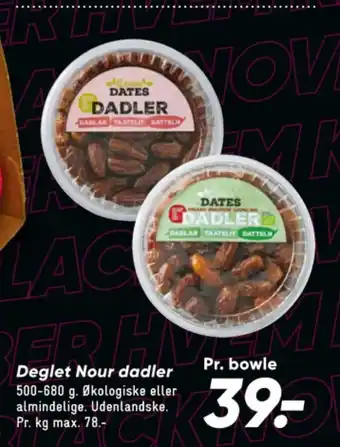 Bilka Green dates dadler tilbud