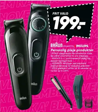 Bilka Braun skægtrimmer tilbud