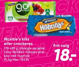 Bilka Hobnobs kiks tilbud