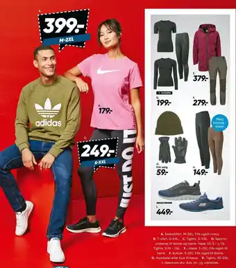 Bilka Adidas sweatshirt tilbud