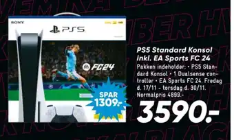 Bilka Playstation 5 spillekonsol tilbud