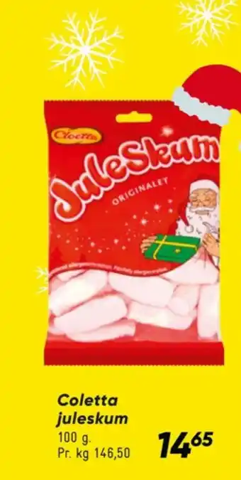 Bilka Juleskum skum originalet tilbud