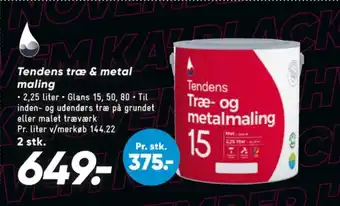 Bilka Tendens maling tilbud