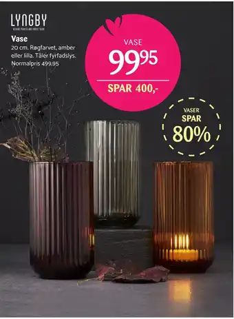 Kop & Kande Vase tilbud