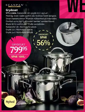 Kop & Kande Grydesæt tilbud