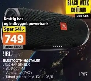 Power Bluetooth-højtaler tilbud