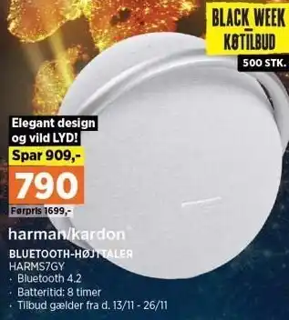 Power Bluetooth-højttaler tilbud