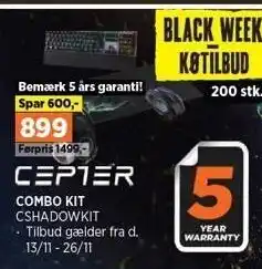 Power Cepter combo kit tilbud
