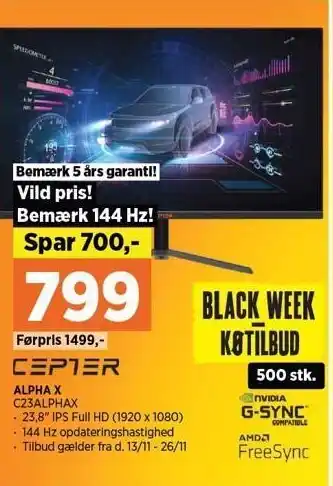 Power Cepter alpha x tilbud