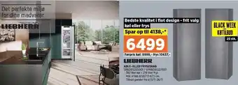 Power Liebherr køle- eller fryseskab tilbud