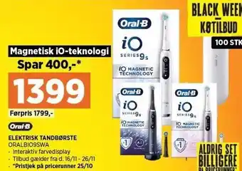 Power Elektrisk tandbørste tilbud