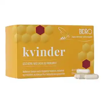 Helsam Bidro kvinder veg. kap - 120 kap tilbud