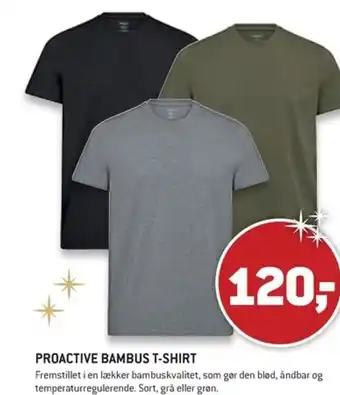 XL-BYG PROACTIVE BAMBUS T-SHIRT tilbud