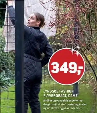 XL-BYG LYNGSØE FASHION FLYVERDRAGT, DAME tilbud