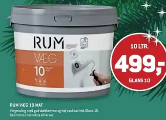 XL-BYG RUM VÆG 10 MAT tilbud