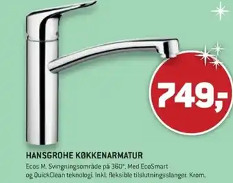 XL-BYG HANSGROHE KØKKENARMATUR tilbud
