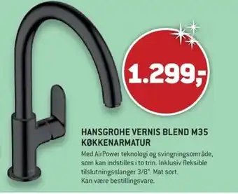 XL-BYG HANSGROHE VERNIS BLEND M35 KØKKENARMATUR tilbud