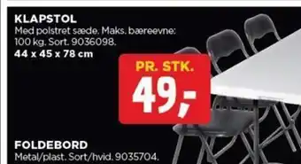 jem & fix KLAPSTOL tilbud
