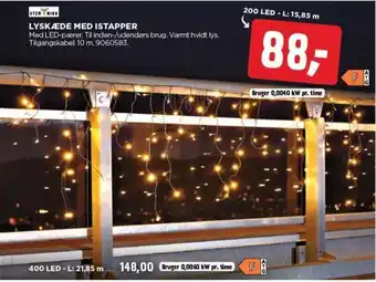 jem & fix LYSKÆDE MED ISTAPPER tilbud
