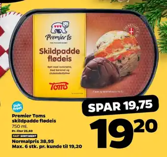 Toms skildpadde is