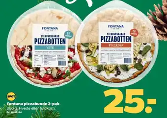 Netto Fontana pizzabunde tilbud
