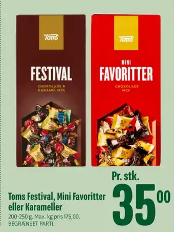 Min Købmand Festival dessertchokolade tilbud