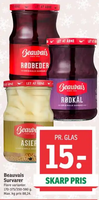SPAR Beauvais rødbeder-syltet tilbud