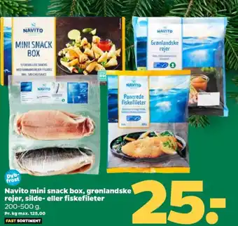 Netto Navito fiskefileter tilbud