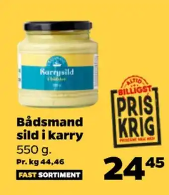 Netto Bådsmand sild tilbud