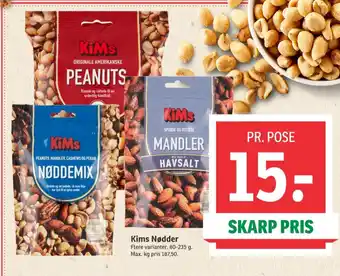 SPAR Kims peanuts tilbud
