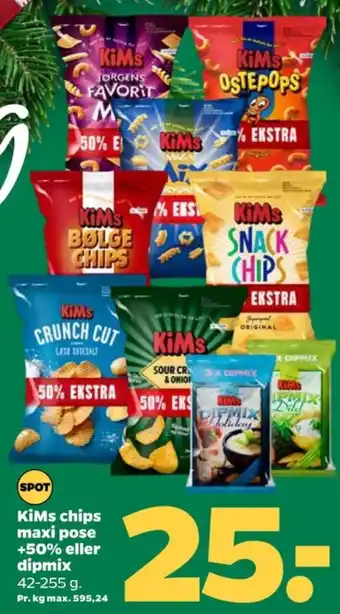 Netto Kims chips tilbud