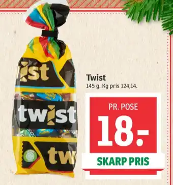 SPAR Twist dessertchokolade tilbud