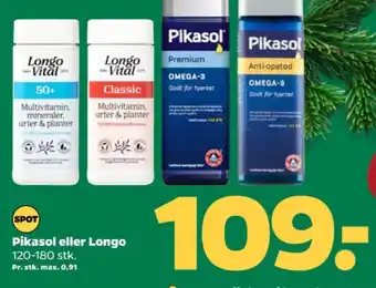 Longo vital vitaminer