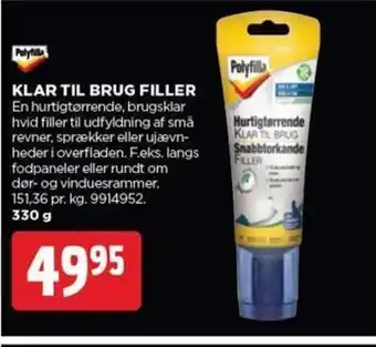 jem & fix KLAR TIL BRUG FILLER tilbud
