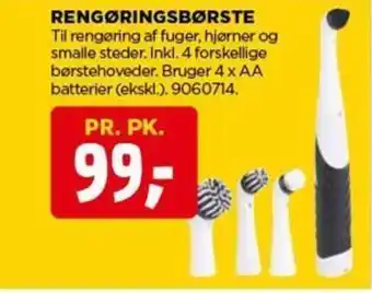 jem & fix RENGØRINGSBØRSTE tilbud