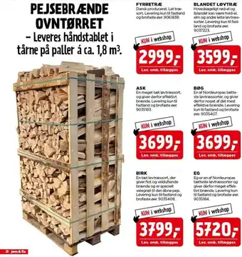 PEJSEBRÆNDE OVNTØRRET