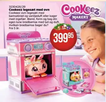Cookeez legesæt med ovn